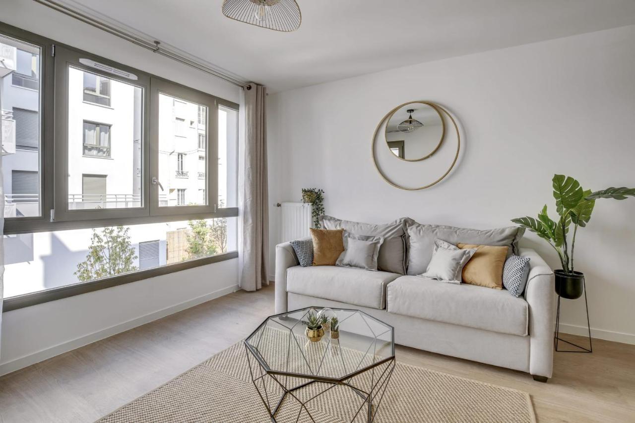 סן-דני Superbe Appartement Avec Balcon Et Parking Proche Paris מראה חיצוני תמונה