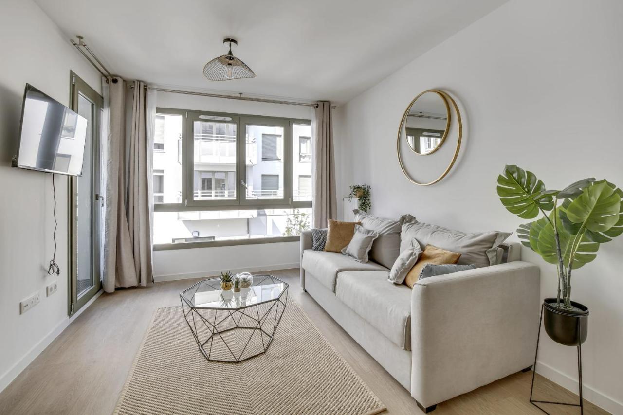 סן-דני Superbe Appartement Avec Balcon Et Parking Proche Paris מראה חיצוני תמונה