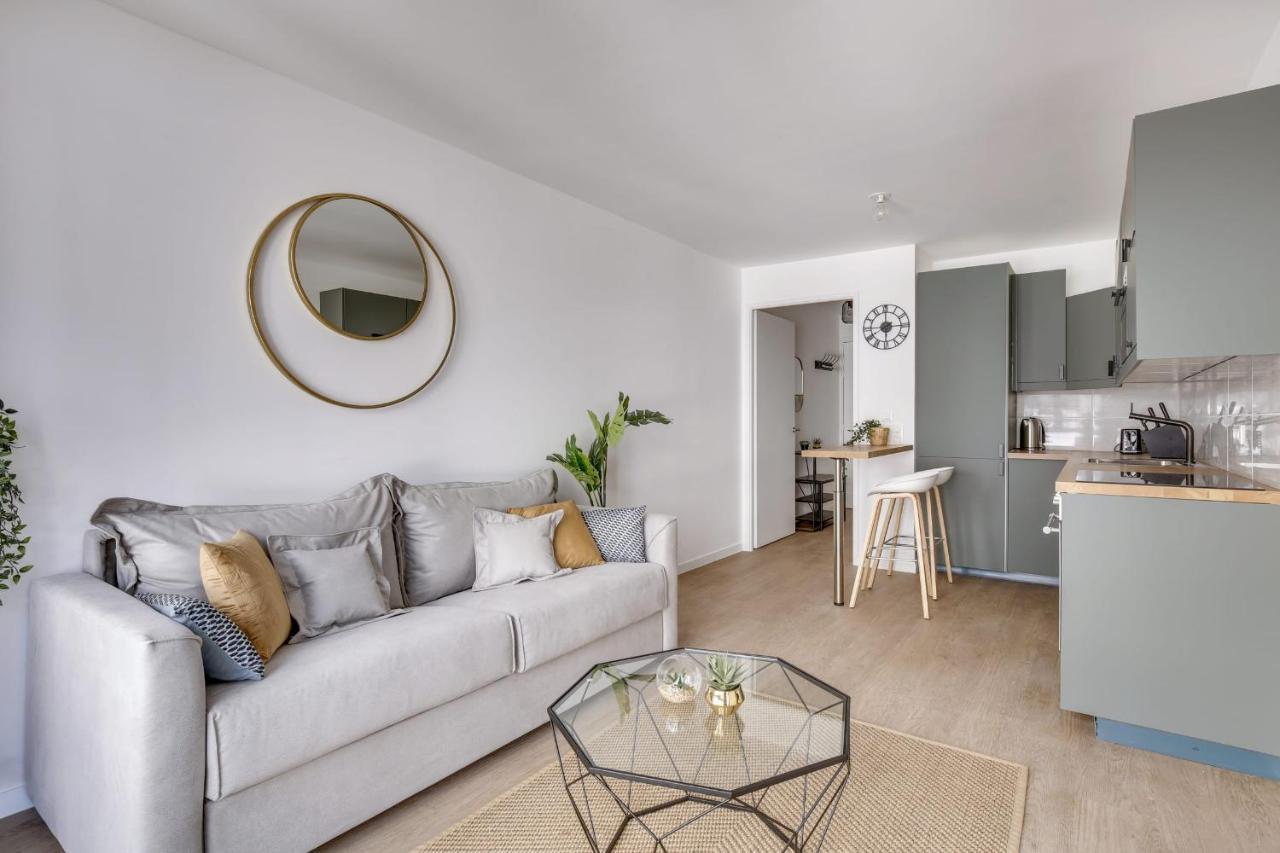 סן-דני Superbe Appartement Avec Balcon Et Parking Proche Paris מראה חיצוני תמונה