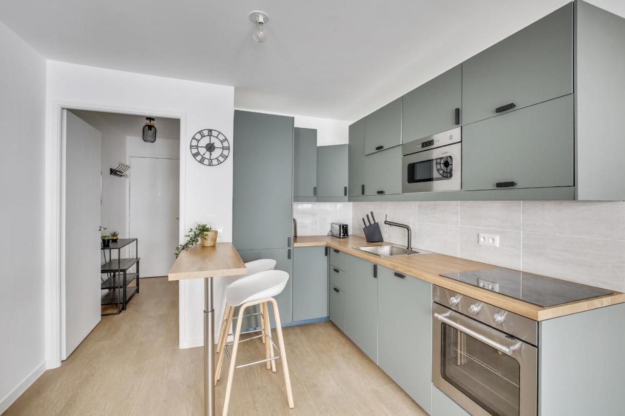 סן-דני Superbe Appartement Avec Balcon Et Parking Proche Paris מראה חיצוני תמונה